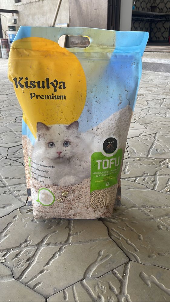 Наполнитель для кошек 6л