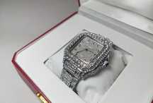 Ceas Cartier nou original moissanite