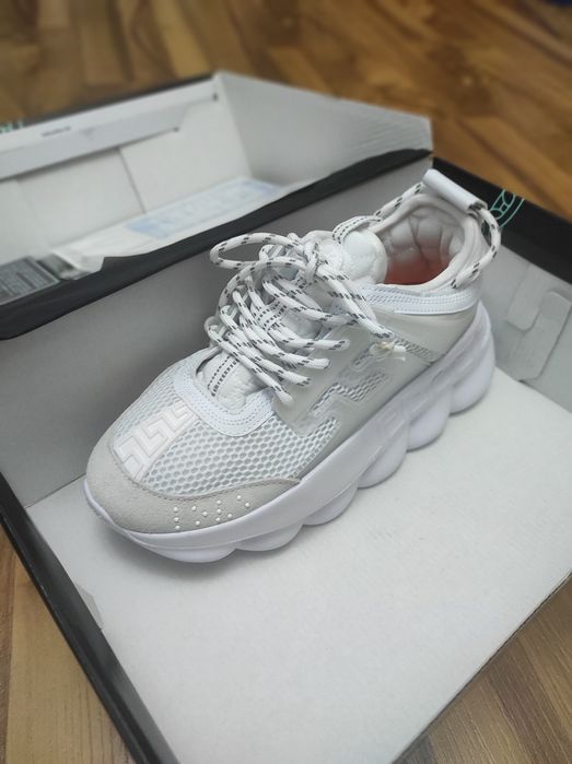 Versace chain reaction triple white