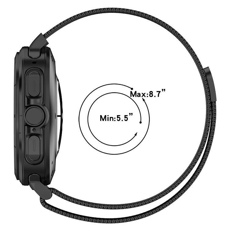 Миланска магнитна каишка от неръждаема стомана за samsung galaxy watch