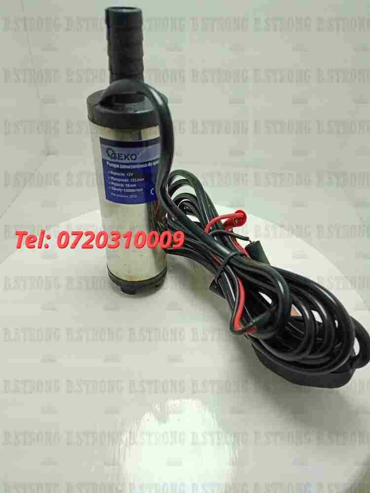 Pompa Electrica 12v Extras Ulei Transfer Combustibil Motorina 60w