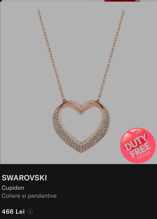 SWAROVSKI Coliere SI Pandantive