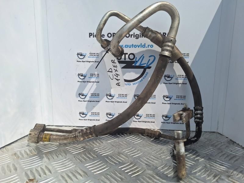 Conducta AC clima scurta de la compresor Opel Corsa D facelift 1.2i; 1