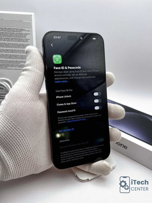 iPhone 15 Pro MAX, 256GB, Blue, 90% батерия, КАТО НОВ, ГАРАНЦИЯ!