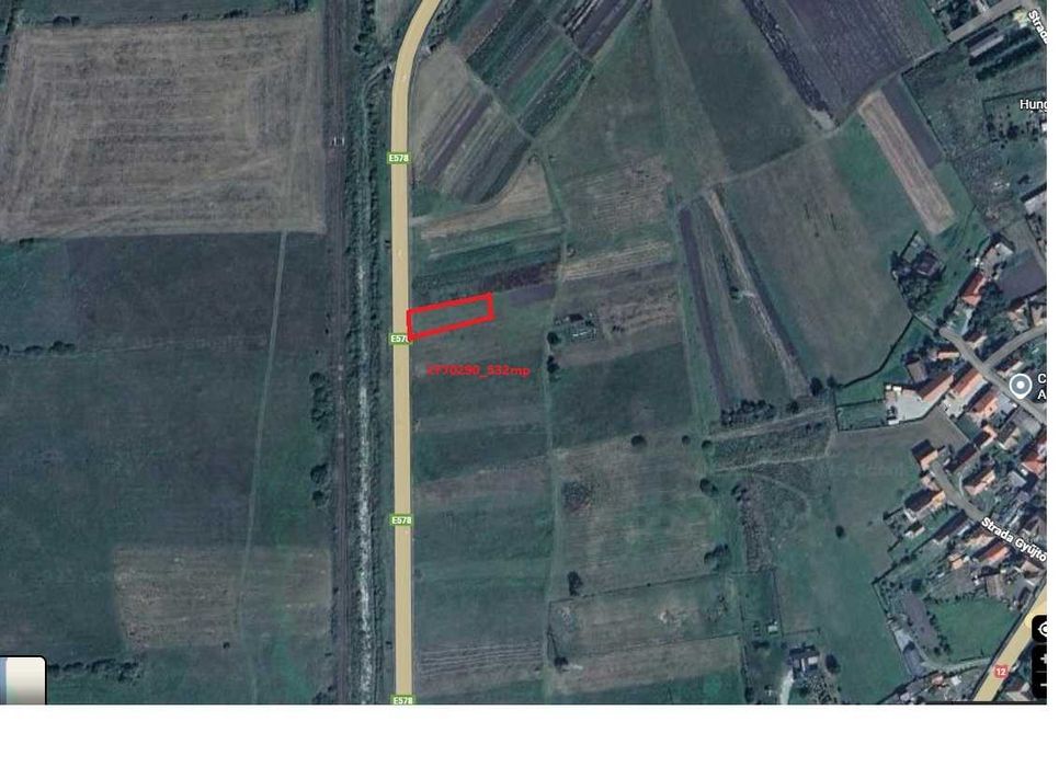 Teren în Miercurea Ciuc lângă drumul european E578