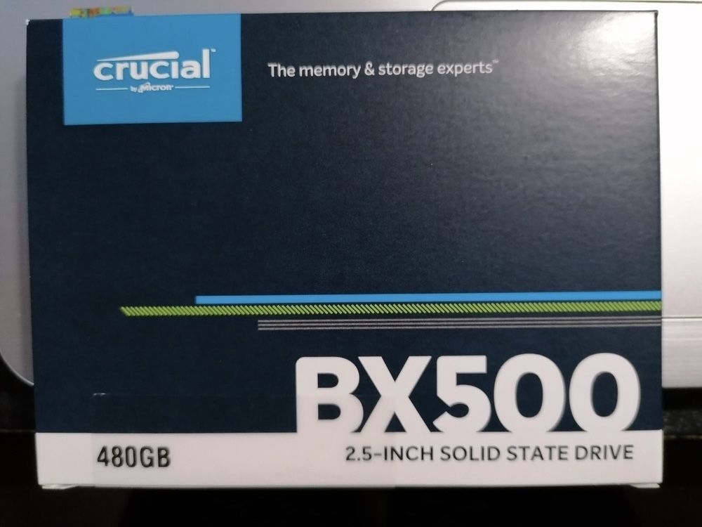 Crucial by micron BX500 SSD 480GB sigilat