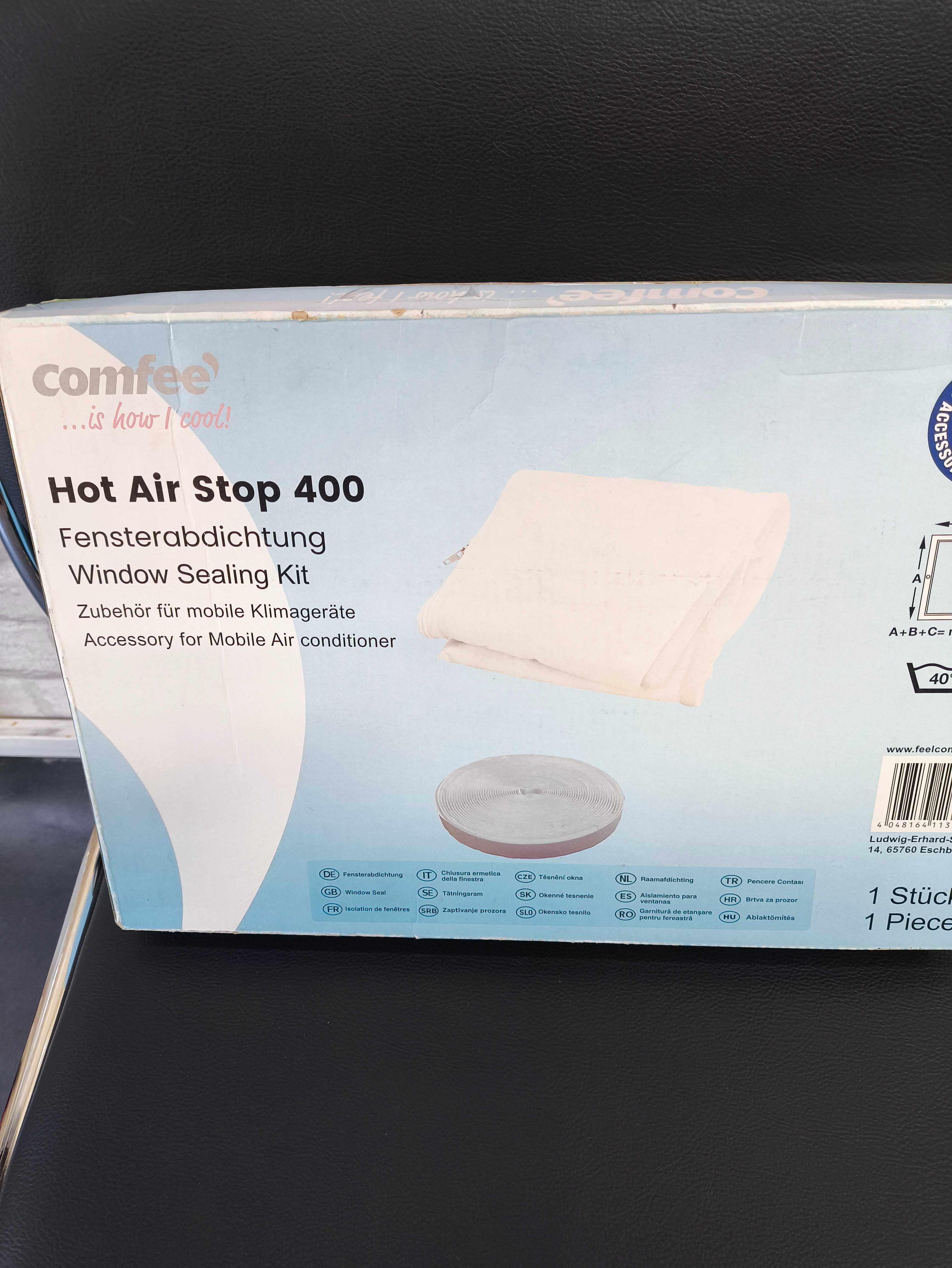 Втулка за прозорец за подов климатик Comfee Hot Air Stop 400 – нова