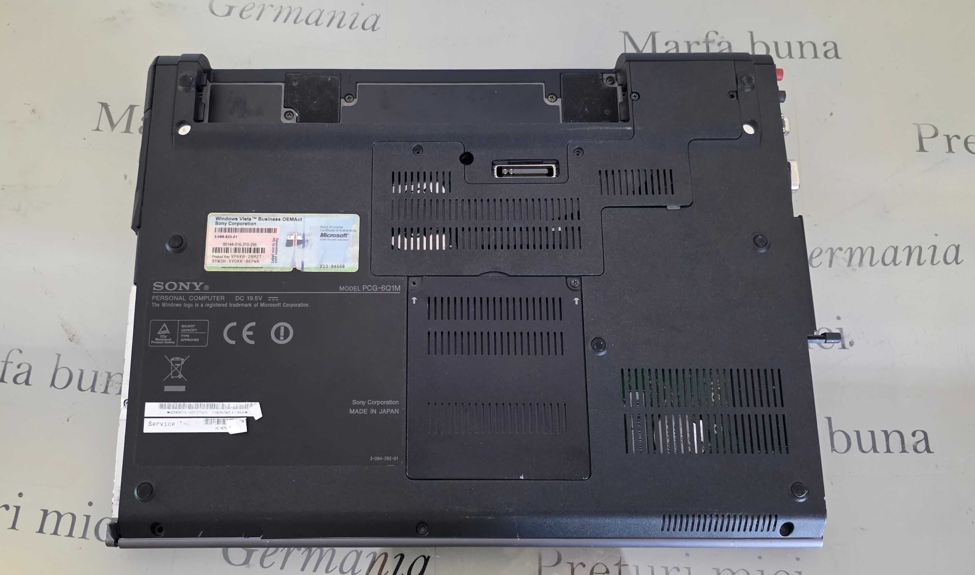 Laptop core2duo - Sony Vaio PCG-6Q1M - 13.3 inch - functional,instalat