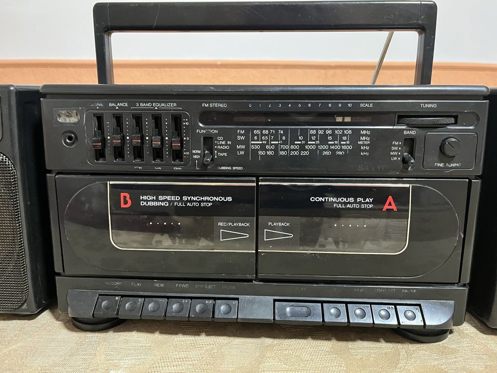 Radio casetofon dublu Sanyo M W171LO