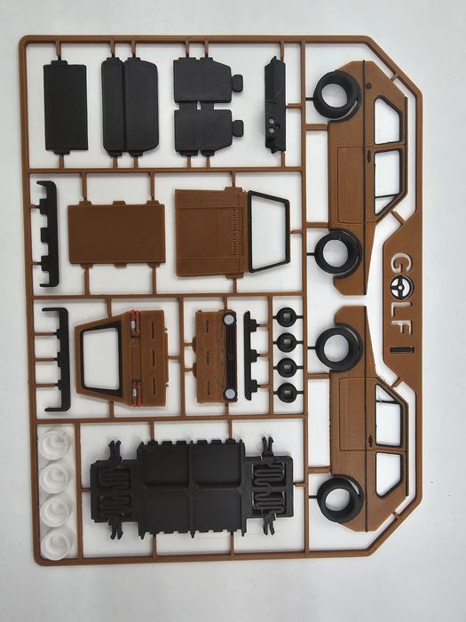 Кит Голф 1 Golf  mk1 Макет за сглобяване