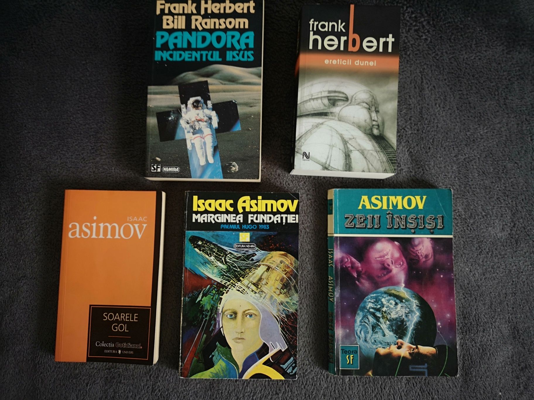 Marginea Fundației, Eretici Dunei, SF- Asimov, Herbert