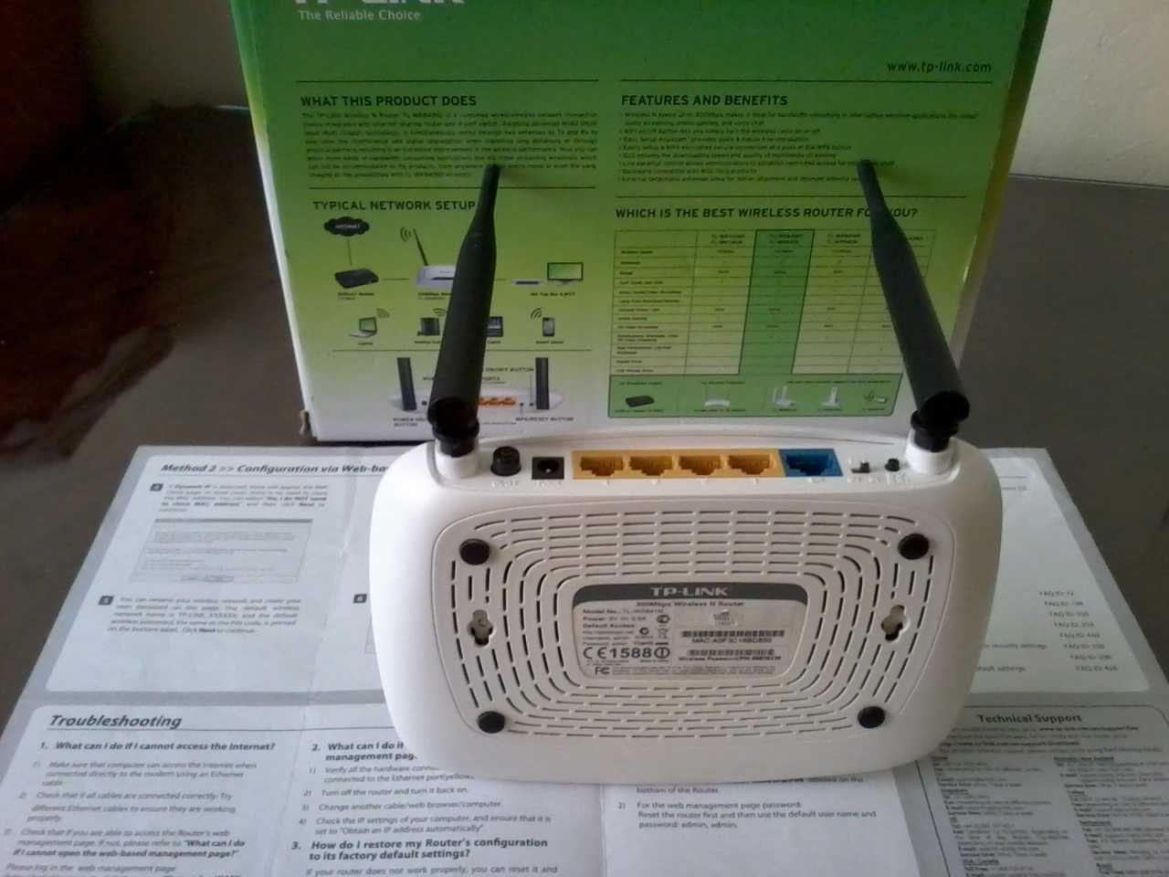 router TP-Link TL WR740N