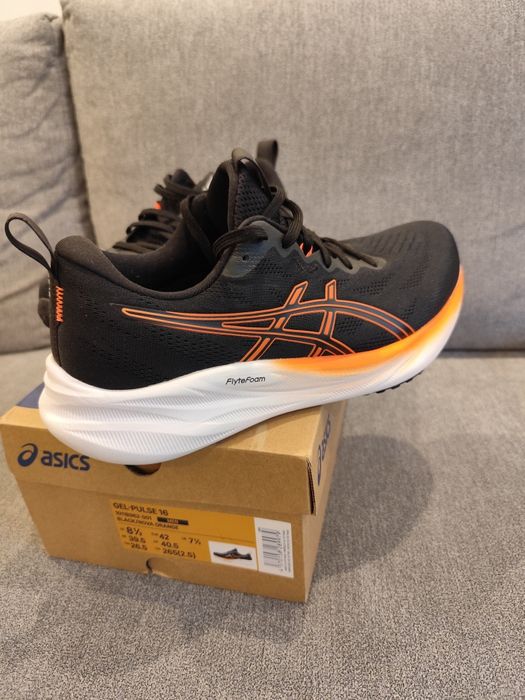 Pantofi sport alergare bărbați. Asics gel pulse 16, nu Hoka, Nike