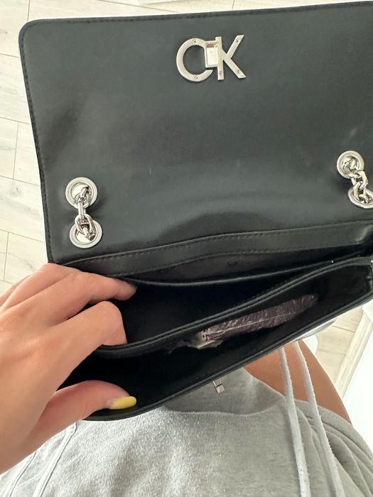 Geantă de umăr, Calvin Klein, negru