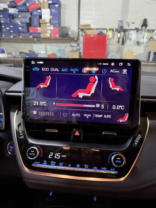 Navigatie Android Toyota Corolla  Carplay Andorid Auto + Camera