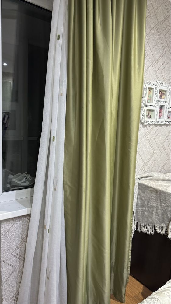 Шторы и тюль в комплекте