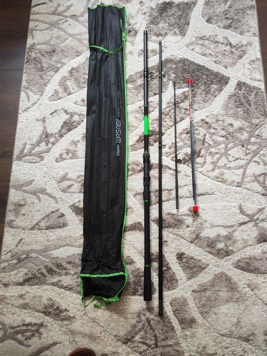 Feeder Delphin wasabi 3m acțiune 100 g