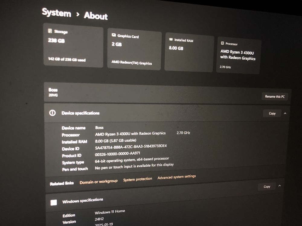 Laptop lenovo Thinkbook