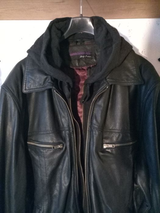 Vestă vânătoare L , Geacă piele Serge Pariente M, Geacă Columbia M.