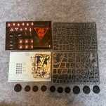 Warhammer 40k Kill Team Battleclade (NOS & bases + KT tokens + datacar