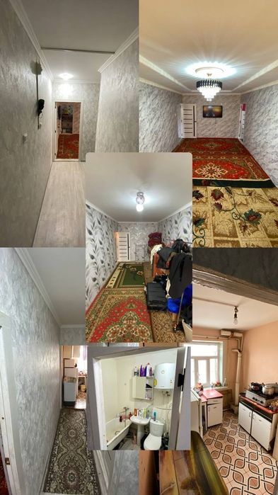 Нөкис қаласы 2 ханалы квартира  сатылады 21 мкр 10 дом 4 этаж