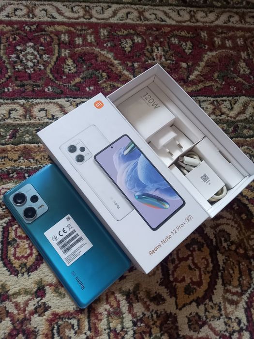 Redmi Note 12 Pro + 5G 256гб полный комплект