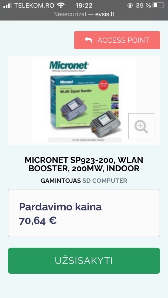 Micronet indoor boster