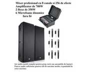 Echipament audio mobil profesional, complet