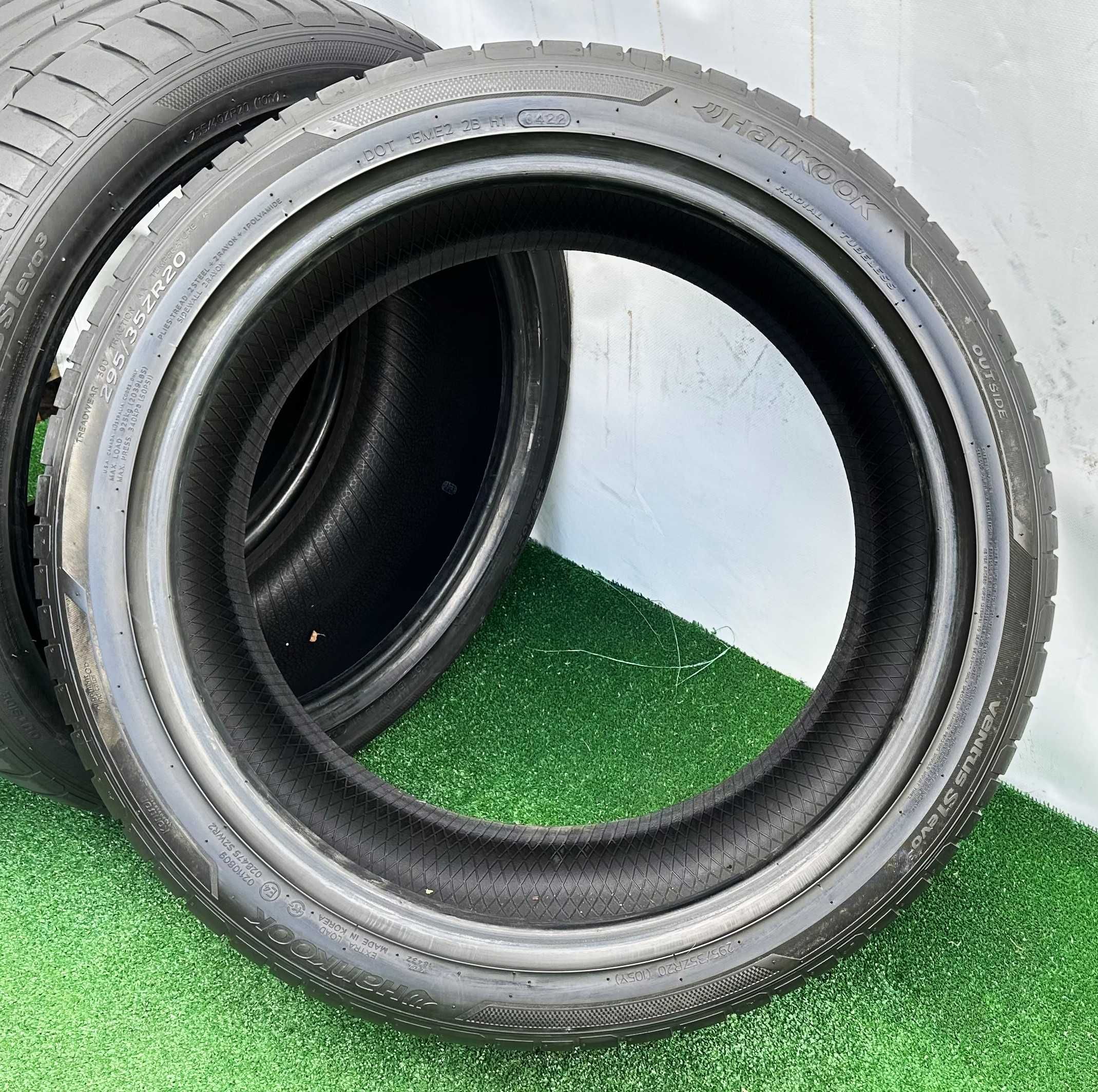 4бр пакет  255/40r20 и 295/35r20 HANKOOK летни
