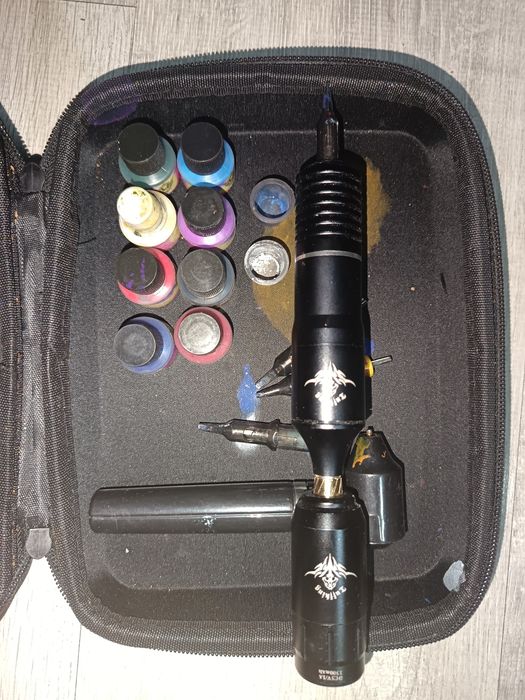 Тату машинка беспроводная