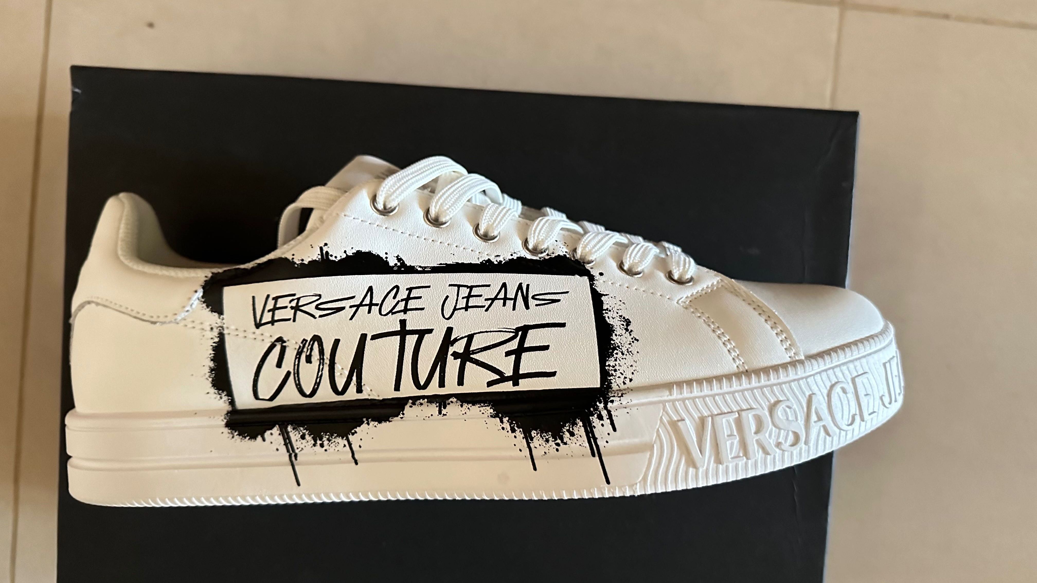 Sneakers Versace Noi, 43, 550 Ron