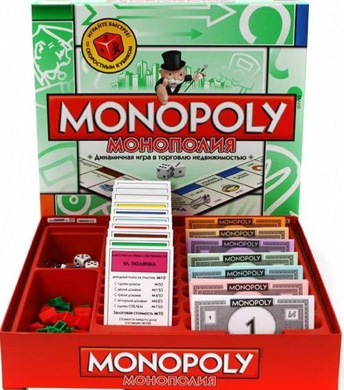 Монополия классическая настольная игра 2-8 играков