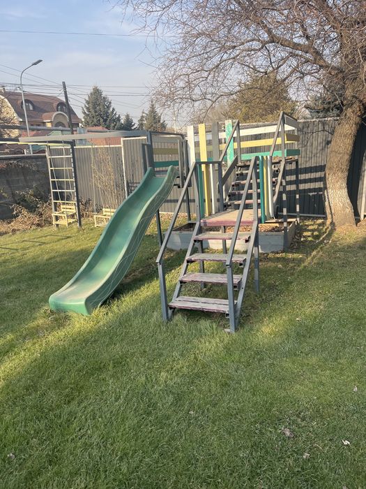 Детская площадка, игровая площадка, горка