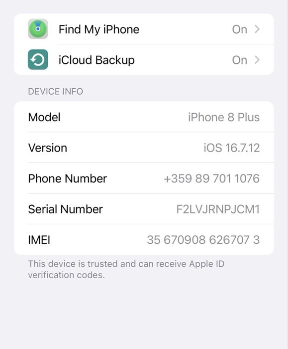 IPhone 8 Plus Rose Gold 64 GB