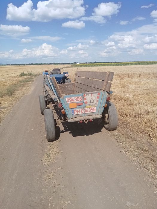 Caruță cu proțap pentru tractorașe.
