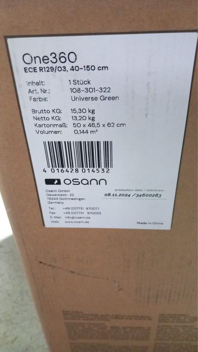 Scaun auto masina Osann One 360