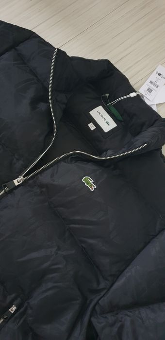 Lacoste Monogram Down  L / XL Oversize НОВО! ОРИГИНАЛ Зимно пухено Яке