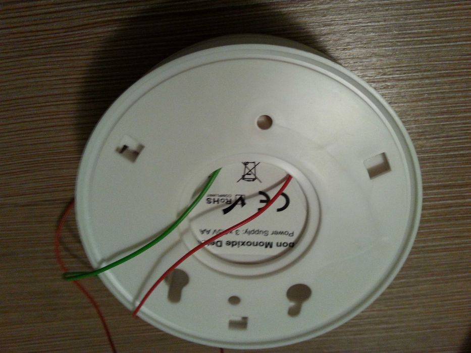 Senzor cabana detector camper gaz GPL monoxid fum 12V rulota copil