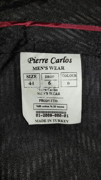 Pantalon Lung Raiat Barbati, negru, gros, marime 44, nou fara eticheta
