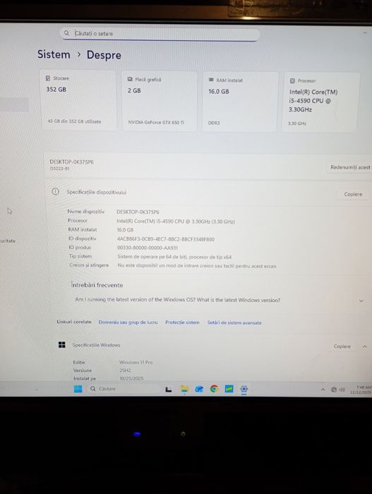 Vând pc ligth gaming