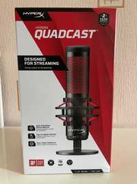 Продам Микрофон HyperX Quadcast новый запечатанный.