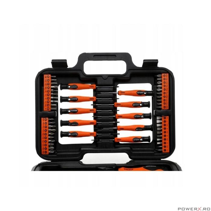 Set surubelnite pentru atelier, 58 piese, Kraft