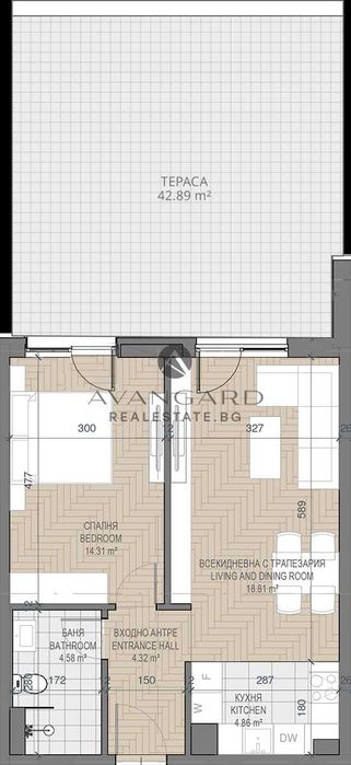 Продава се Двустаен апартамент в Пловдив, Каменица 1 - 132 кв.м за 1329 €/кв.м - Снимка #7