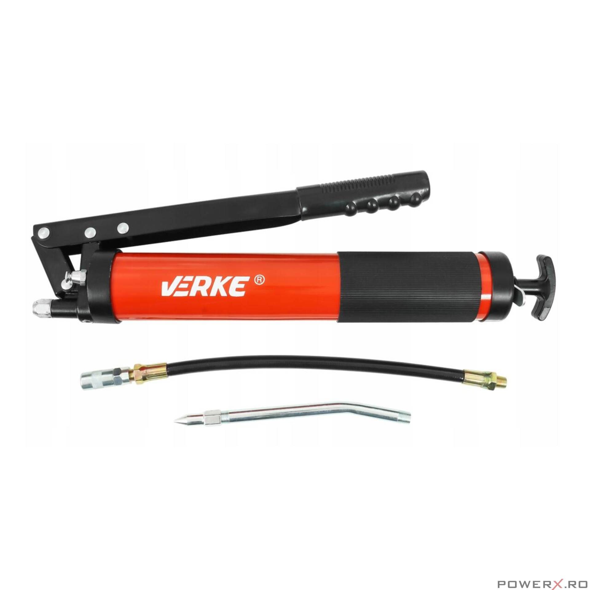 Gresor, pistol manual de gresat, capacitate 600 ml, Verke