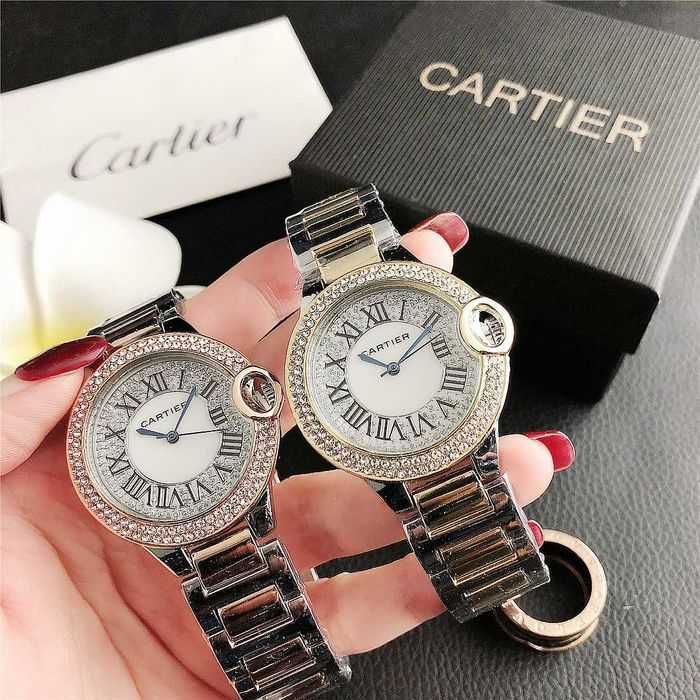 Часовник cartier, висок клас