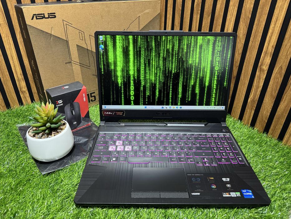 Игровой Ноутбук Asus TuF Gaming F15 Core i5-11400H|RTX3050|Ram8|SSD512