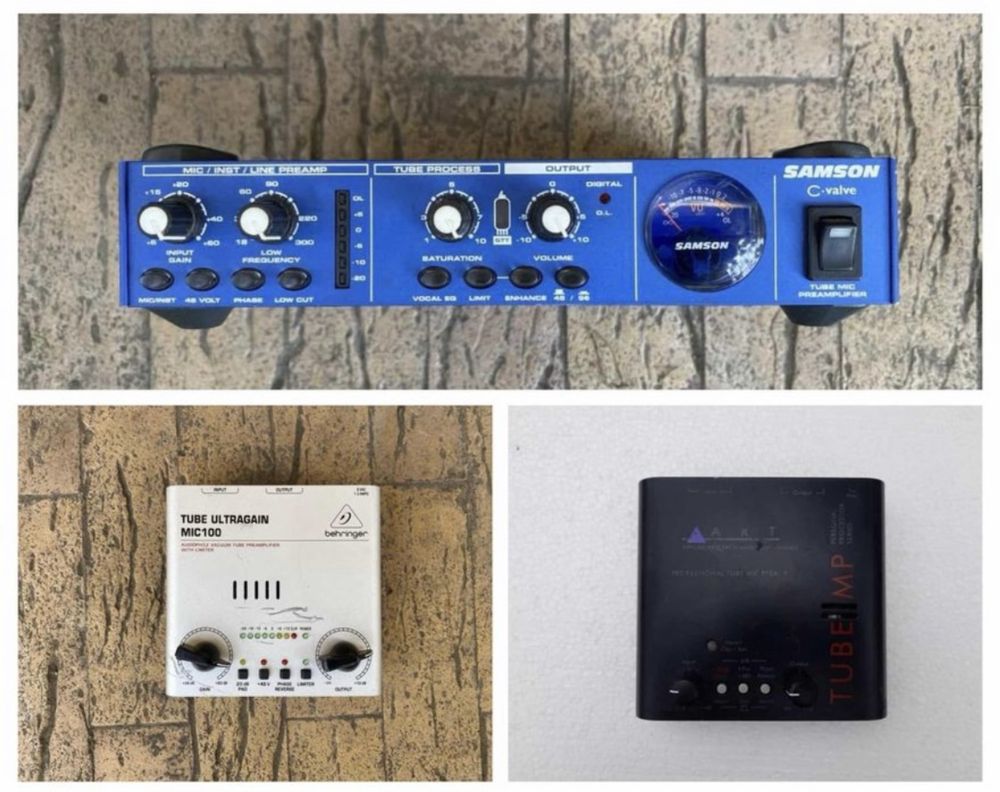 preamplificator lampa microfon / instrumente muzicale