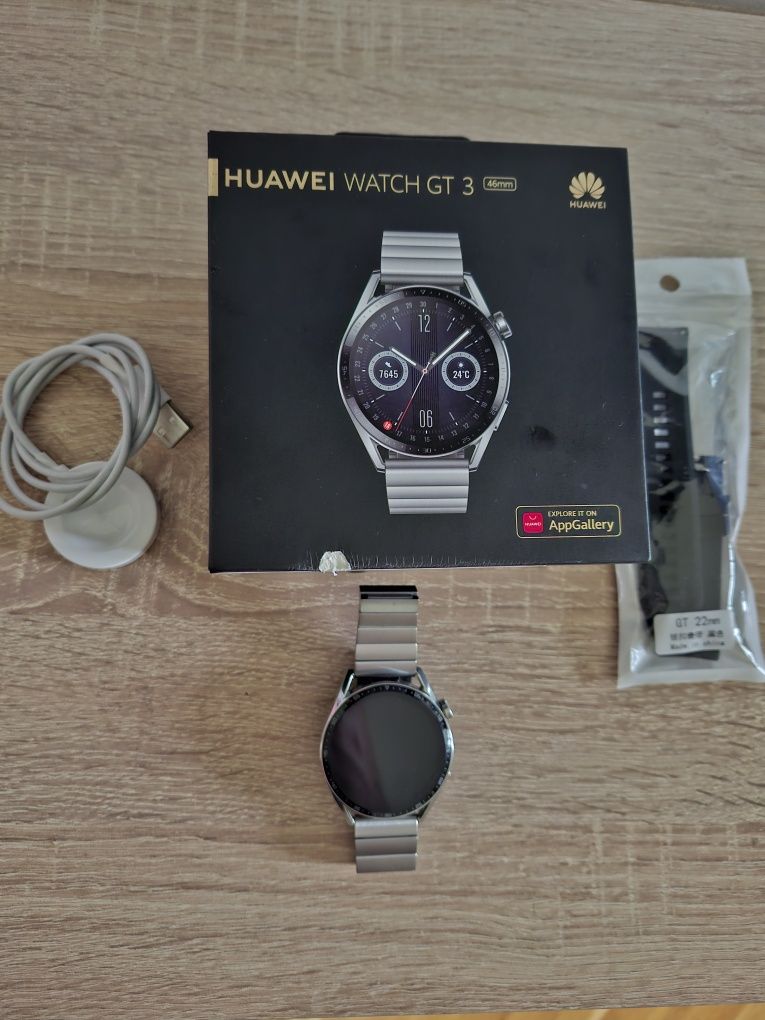 Huawei smart watch G3 46 mm с бонус допълнителна силиконова верижка