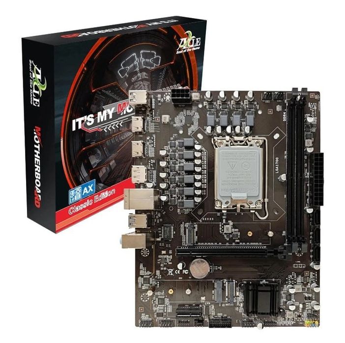 Мат Плата H610 + SSD 256gb