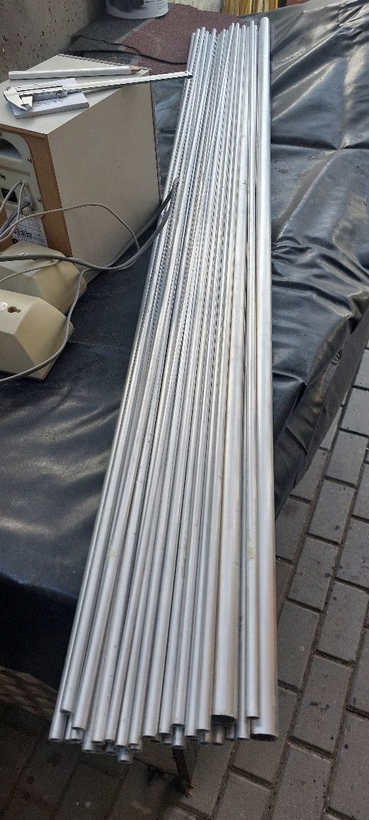 Țeavă aluminiu 7, 10, 22 mm lungime 150 cm